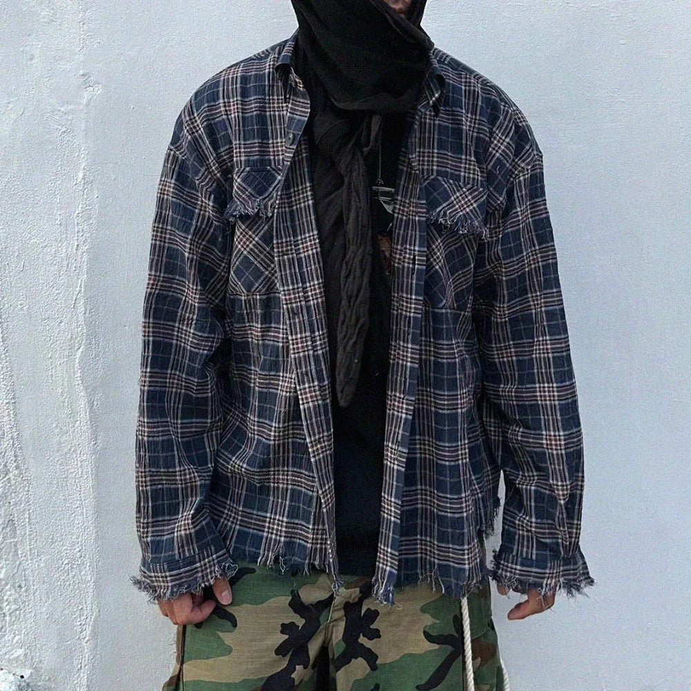 Distressed Basic Shirt - adonisorbitproject - VENTURER