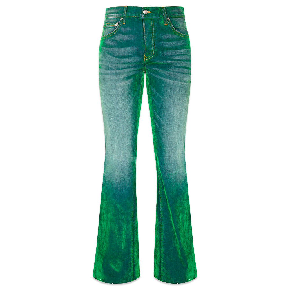 Jimmy Stretch Suede Denim Flare