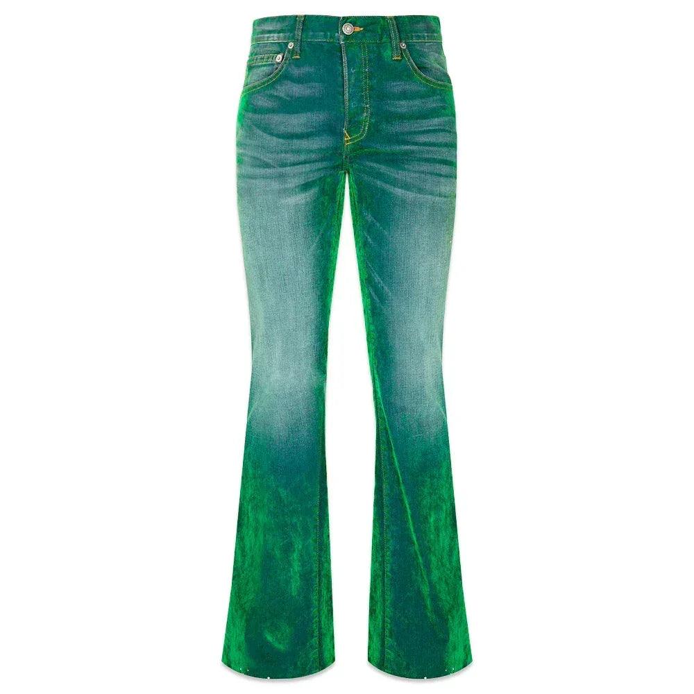 Jimmy Stretch Suede Denim Flare - Cout De La Liberte - VENTURER
