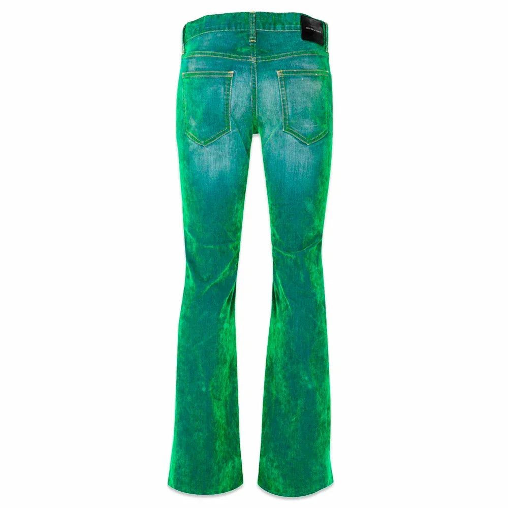 Jimmy Stretch Suede Denim Flare - Cout De La Liberte - VENTURER