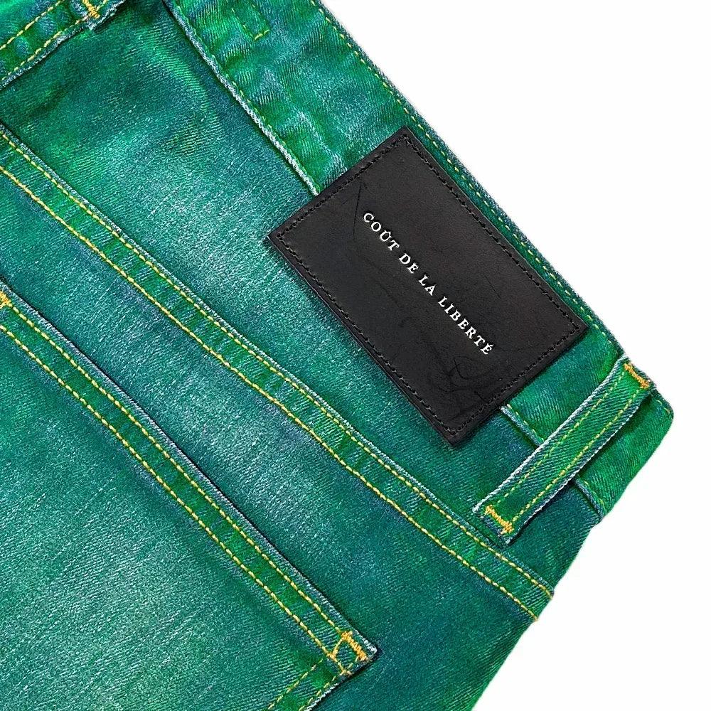 Jimmy Stretch Suede Denim Flare - Cout De La Liberte - VENTURER
