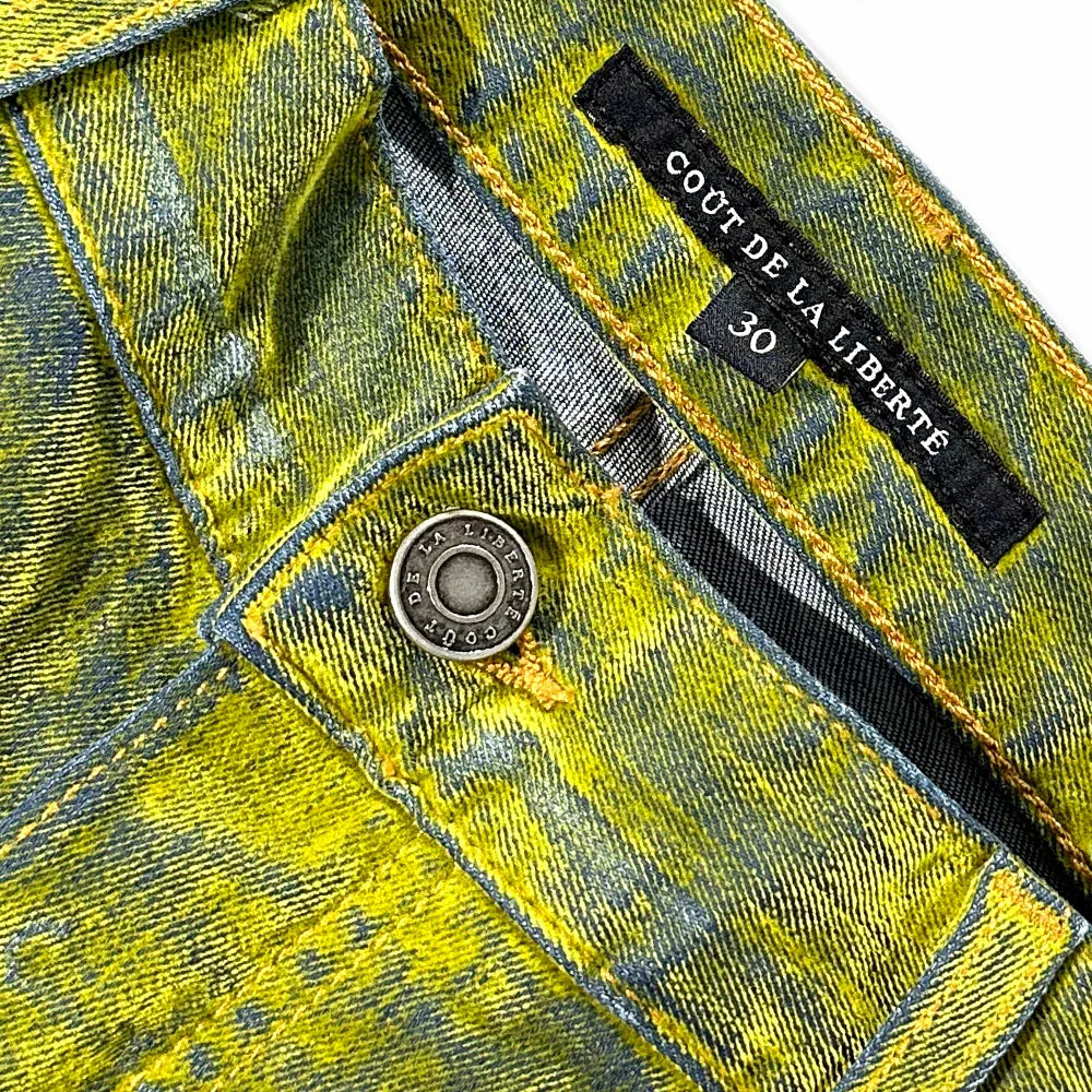 Jimmy Stretch Suede Denim Flare - Cout De La Liberte - VENTURER