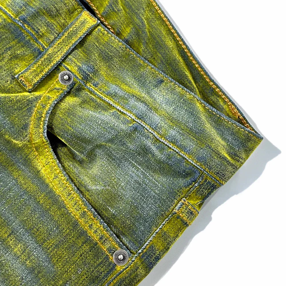 Jimmy Stretch Suede Denim Flare - Cout De La Liberte - VENTURER