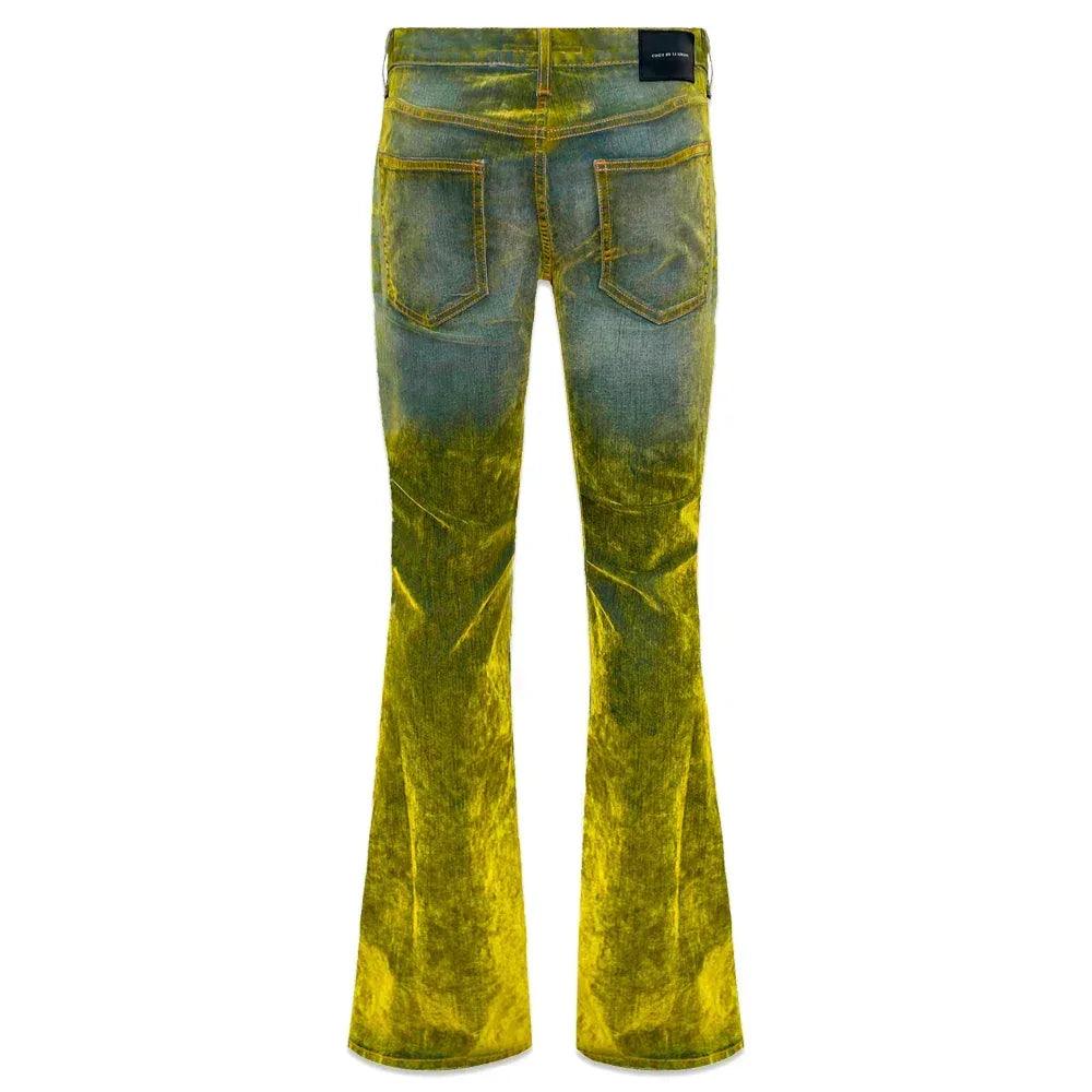 Jimmy Stretch Suede Denim Flare - Cout De La Liberte - VENTURER