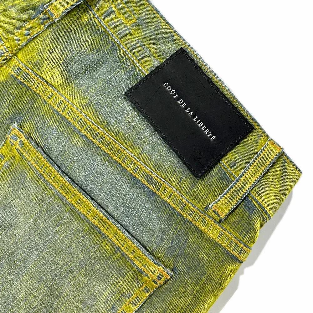 Jimmy Stretch Suede Denim Flare - Cout De La Liberte - VENTURER