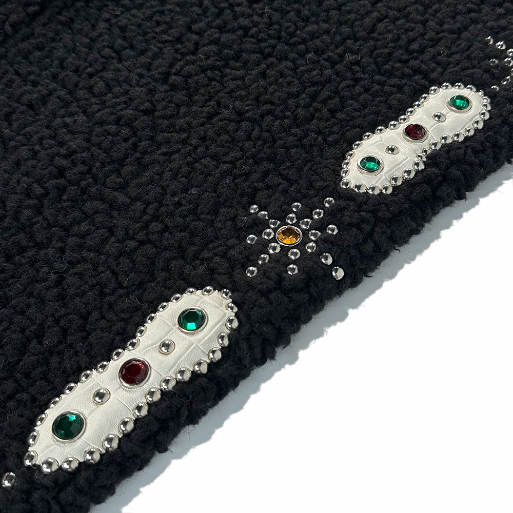 Tommy Embellished Wool Oversize Shirt