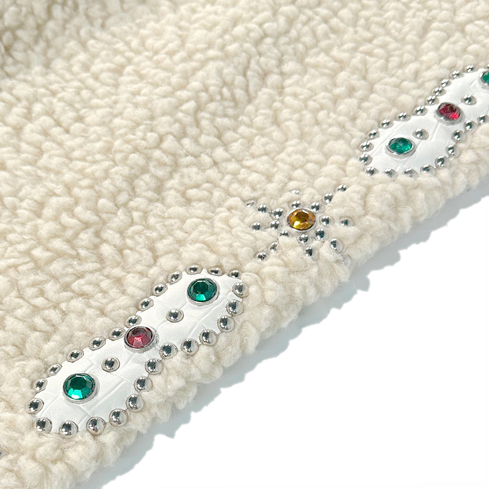 Tommy Embellished Wool Oversize Shirt