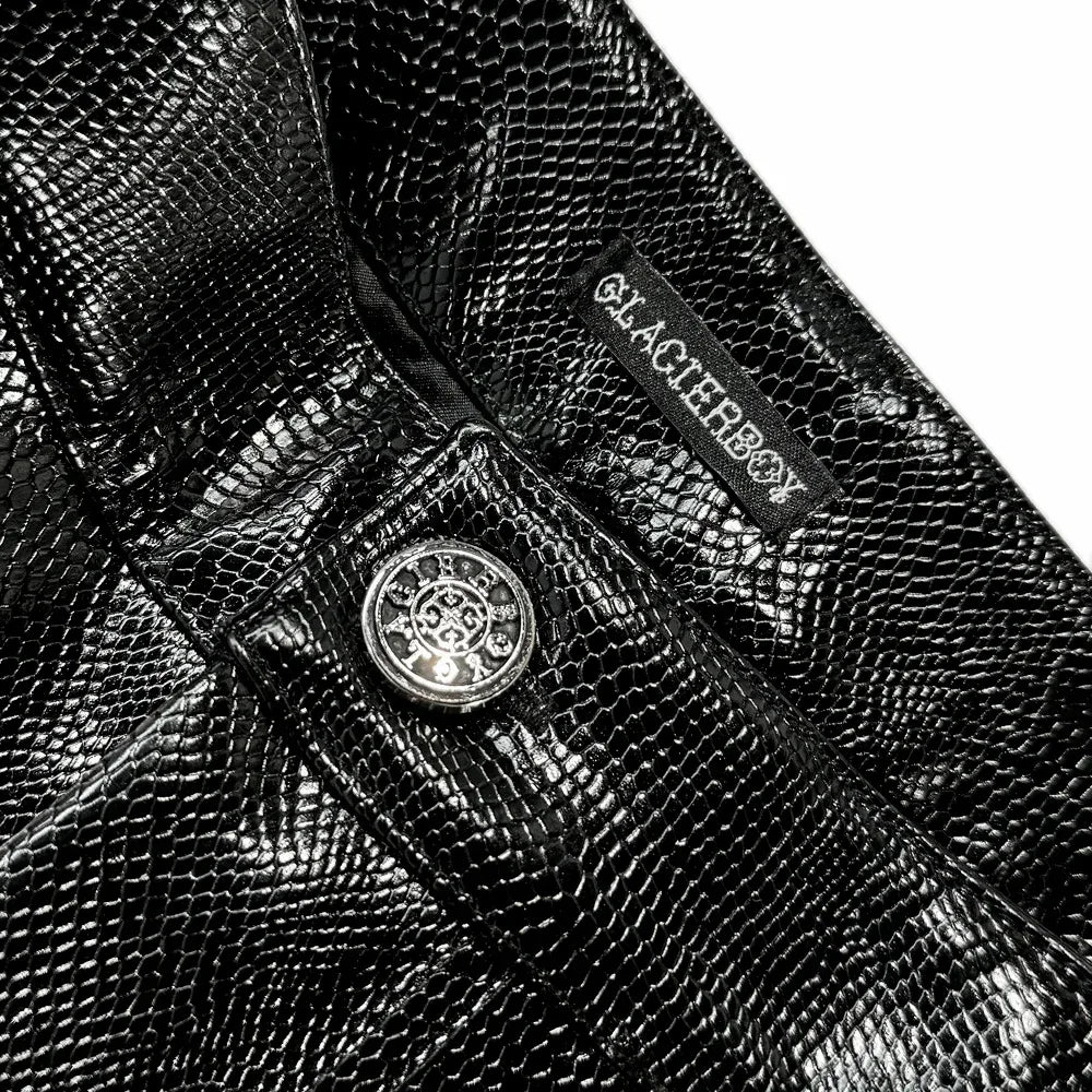 Cobra Leather Pants - GLACIERBOY - VENTURER