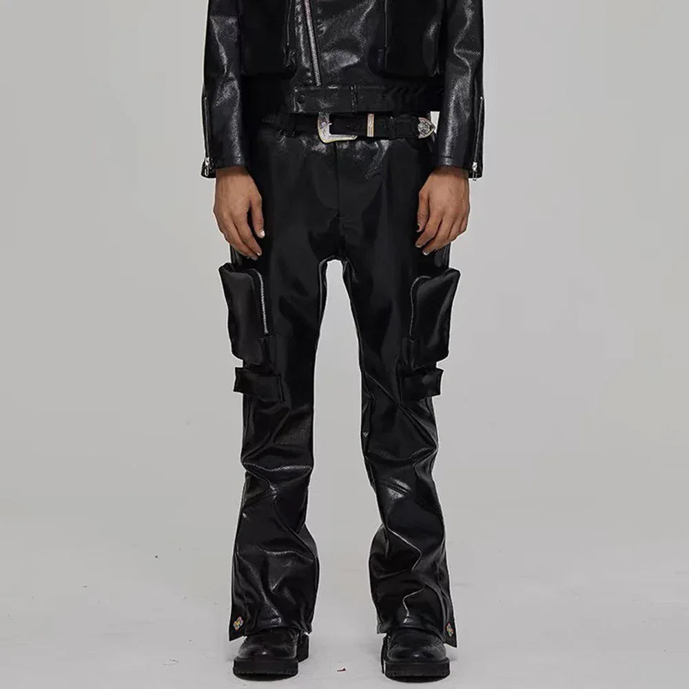 Cobra Leather Pants - GLACIERBOY - VENTURER
