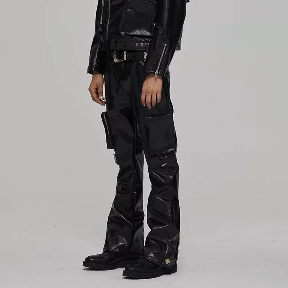 Cobra Leather Pants - GLACIERBOY - VENTURER