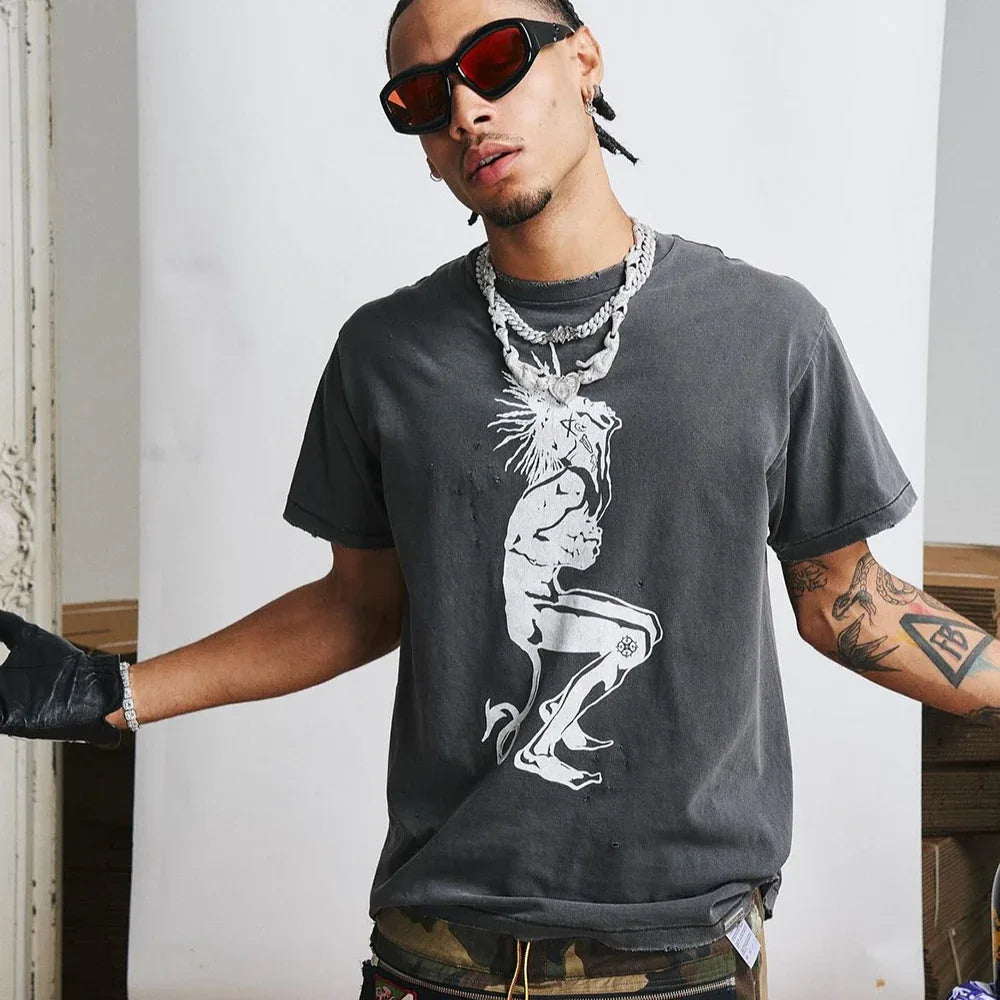 Playboicarti Vintage T-Shirt - GLACIERBOY - VENTURER