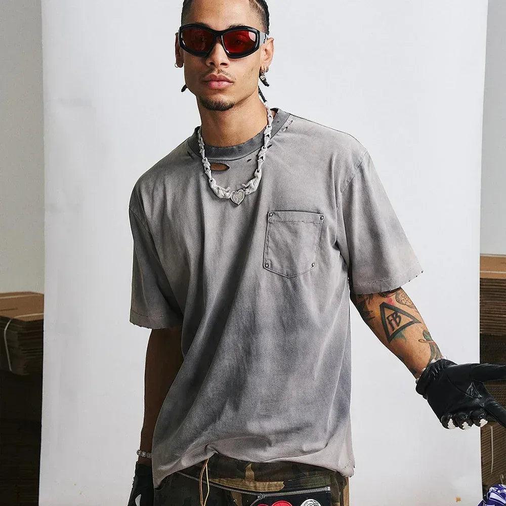 Vintage Studs T-Shirt - GLACIERBOY - VENTURER