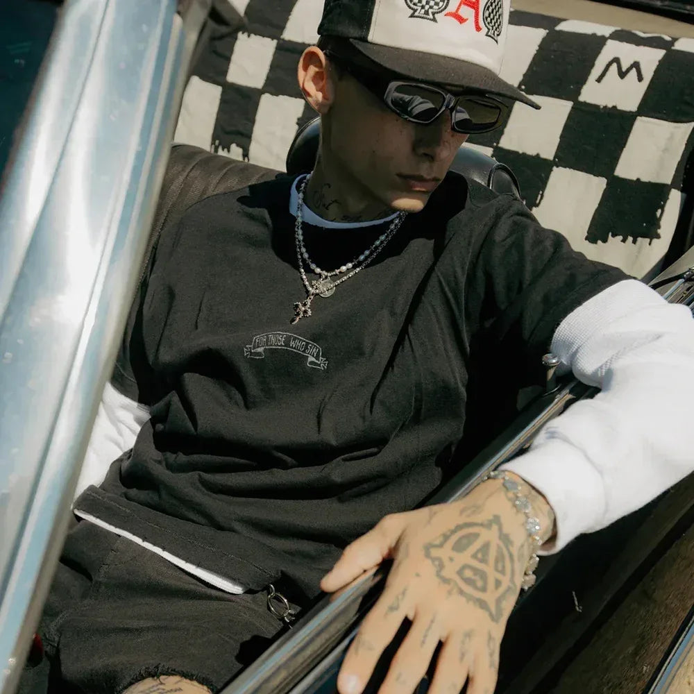 Repent Charm Necklace - FOR THOSE WHO SIN - VENTURER