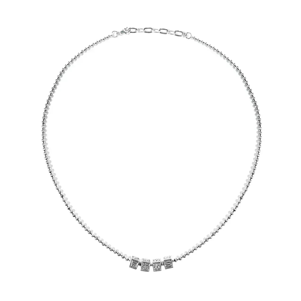 FTWS Block Charm Necklace - FOR THOSE WHO SIN - VENTURER