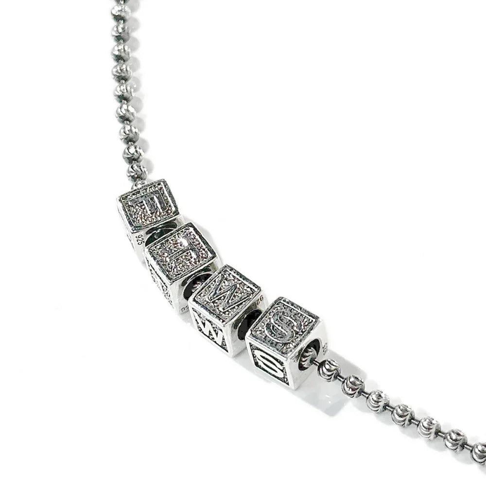 FTWS Block Charm Necklace - FOR THOSE WHO SIN - VENTURER