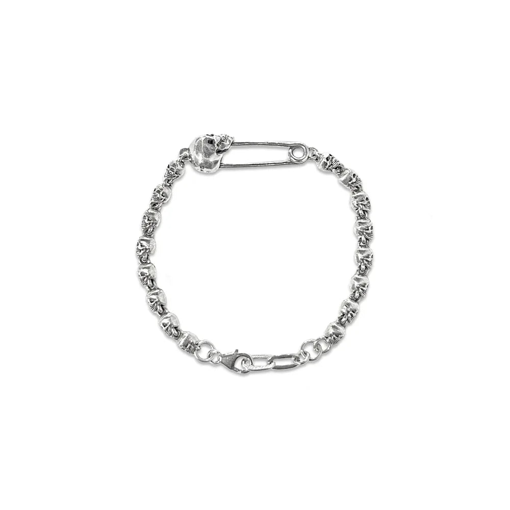 Skull Pin Bracelet - FOR THOSE WHO SIN - VENTURER