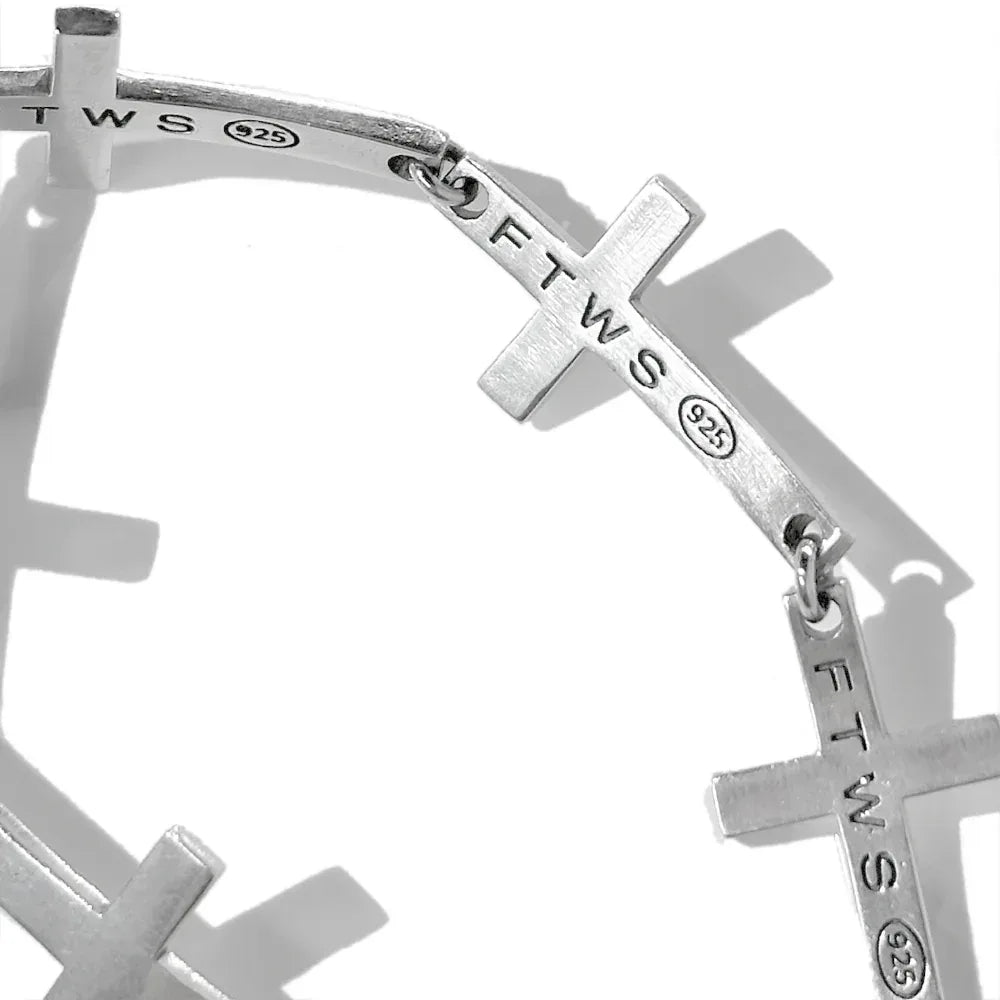 Sanctified Cross Bracelet - FOR THOSE WHO SIN - VENTURER