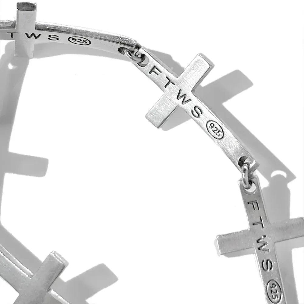 Sanctified Cross Bracelet - FOR THOSE WHO SIN - VENTURER
