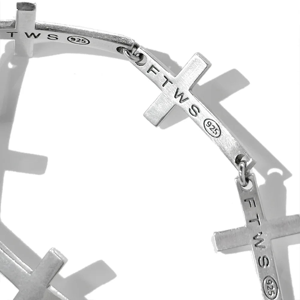 Sanctified Cross Bracelet - FOR THOSE WHO SIN - VENTURER