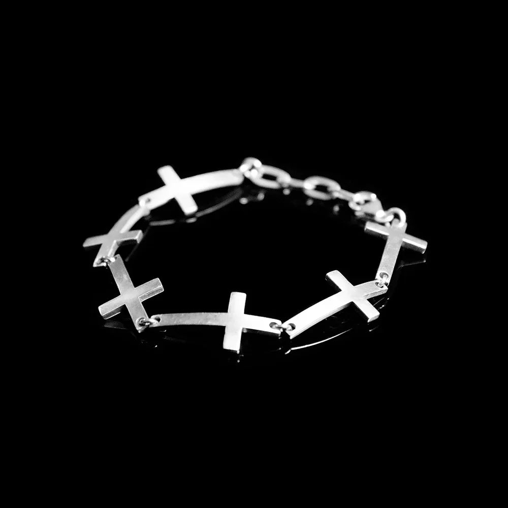 Sanctified Cross Bracelet - FOR THOSE WHO SIN - VENTURER