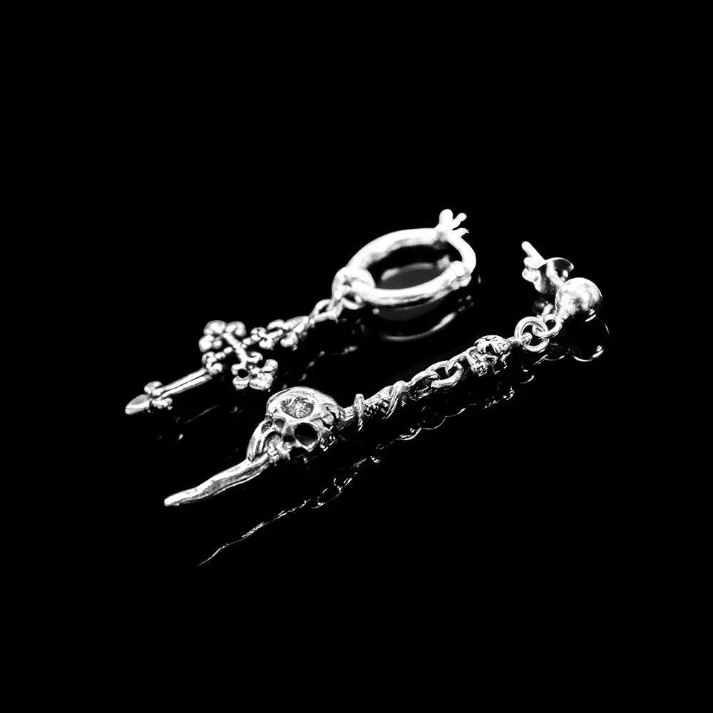 Dead Man Walking V2 Earrings - FOR THOSE WHO SIN - VENTURER