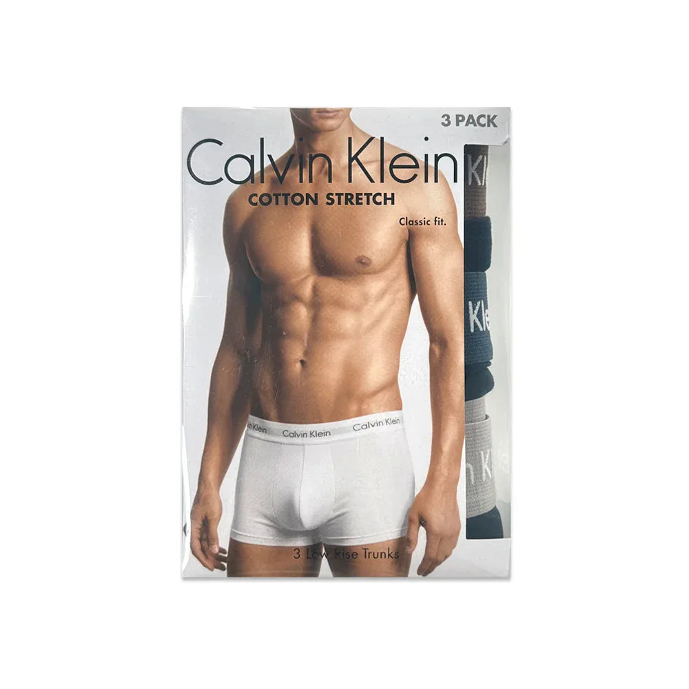 Low Rise Trunk 3PK - CALVIN KLEIN - VENTURER