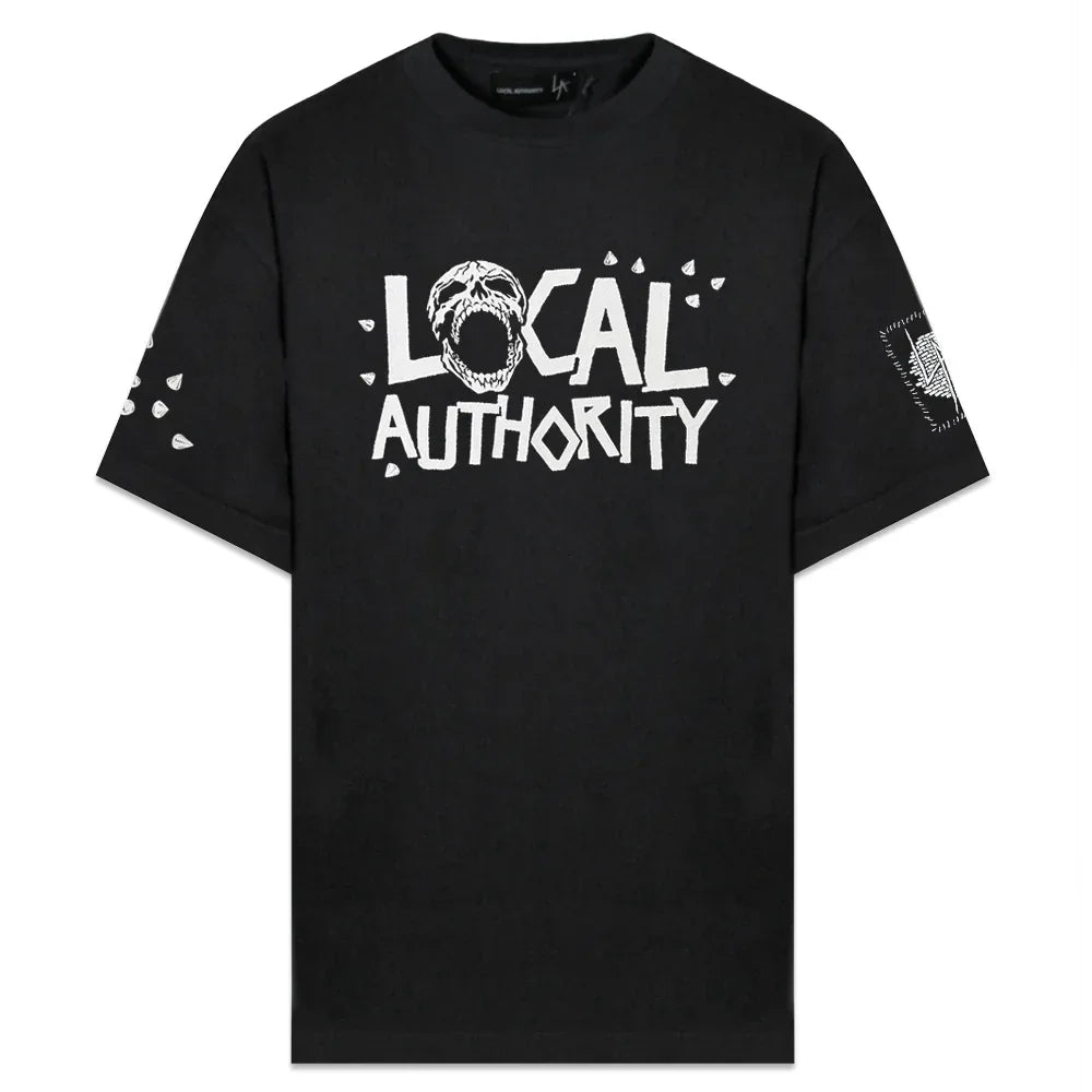 Stud Skull 0 Shop Tee - LOCAL AUTHORITY - VENTURER