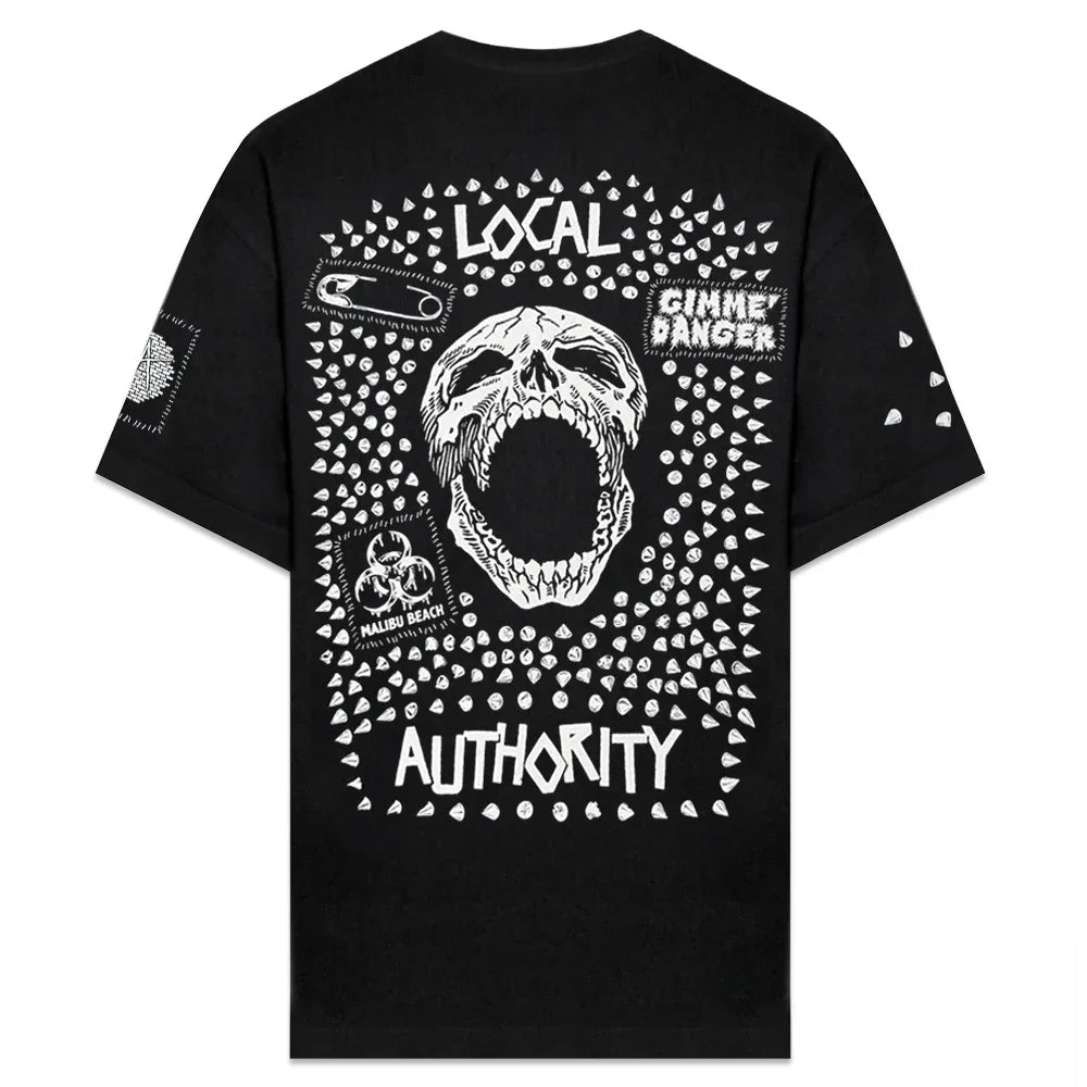 Stud Skull 0 Shop Tee - LOCAL AUTHORITY - VENTURER