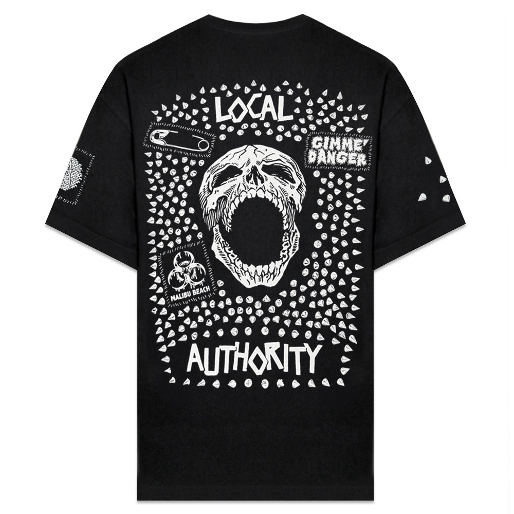 Stud Skull 0 Shop Tee - LOCAL AUTHORITY - VENTURER