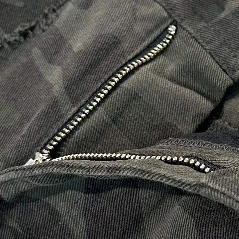 Camo Denim Pants - BLR BLUER - VENTURER