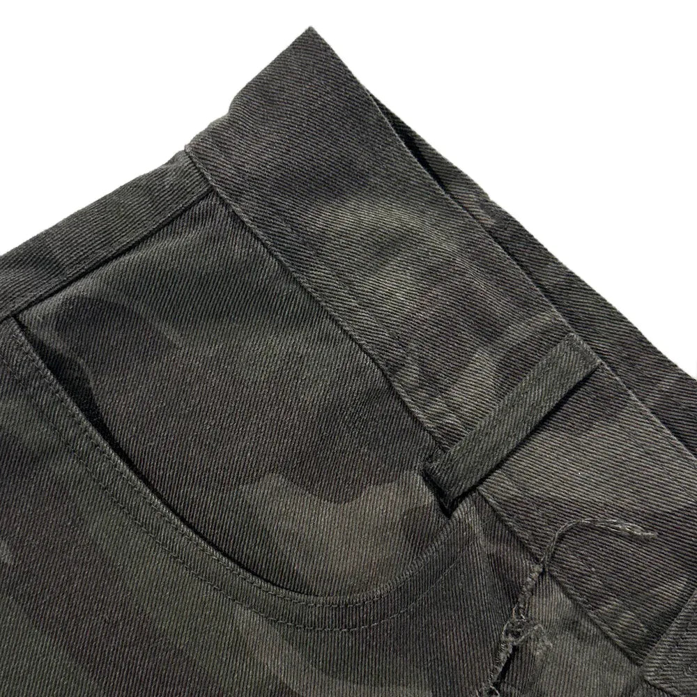 Camo Denim Pants - BLR BLUER - VENTURER