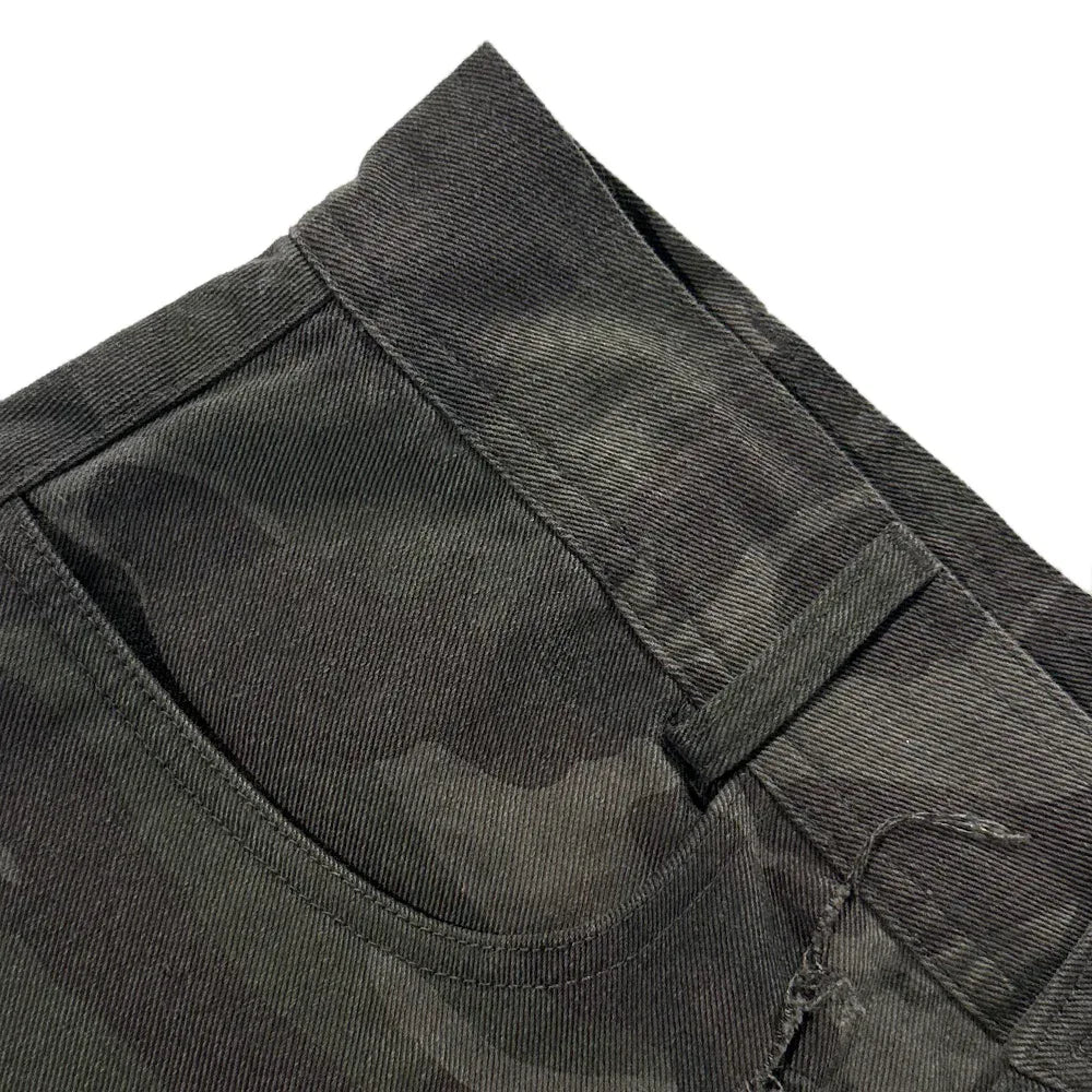 Camo Denim Pants - BLR BLUER - VENTURER