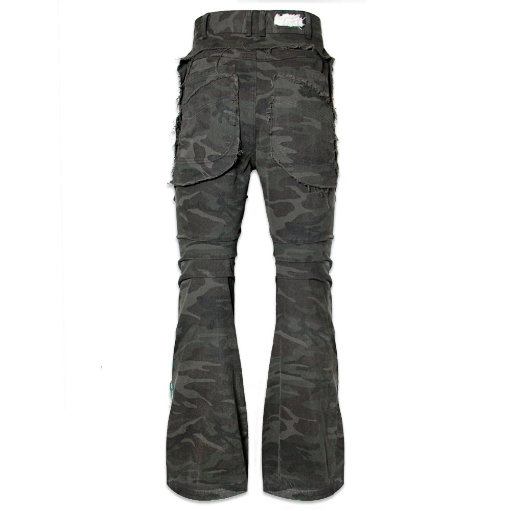 Camo Denim Pants