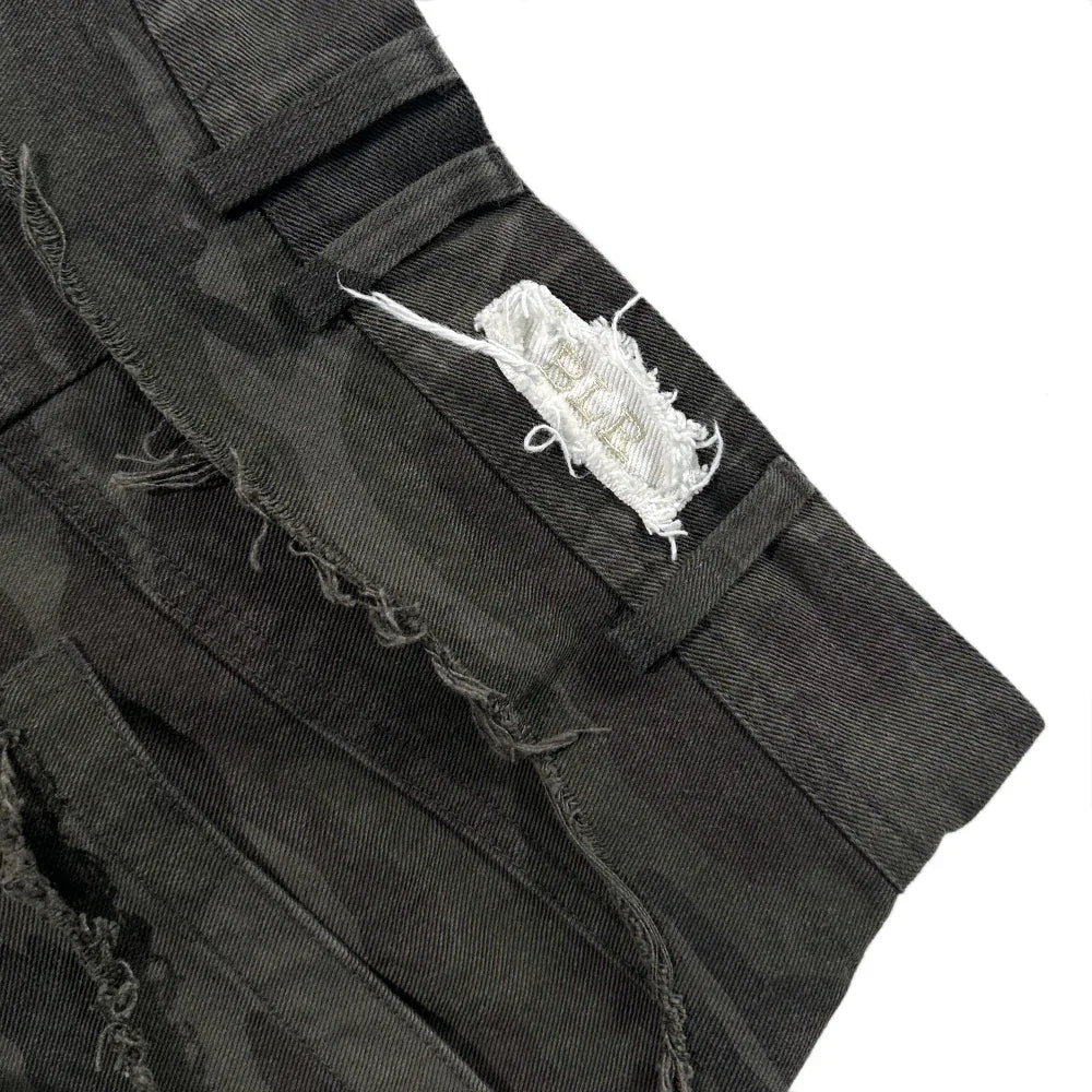 Camo Denim Pants - BLR BLUER - VENTURER