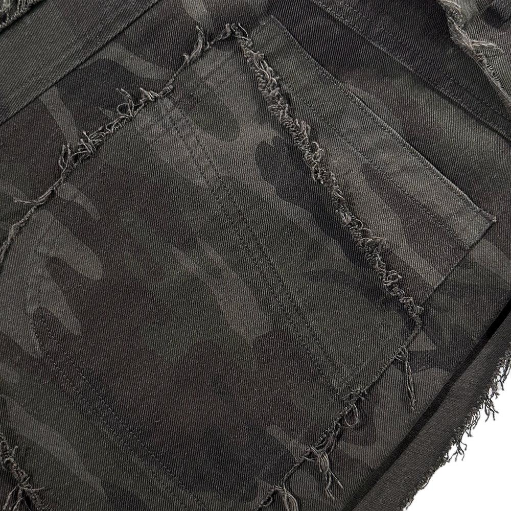 Camo Denim Pants - BLR BLUER - VENTURER