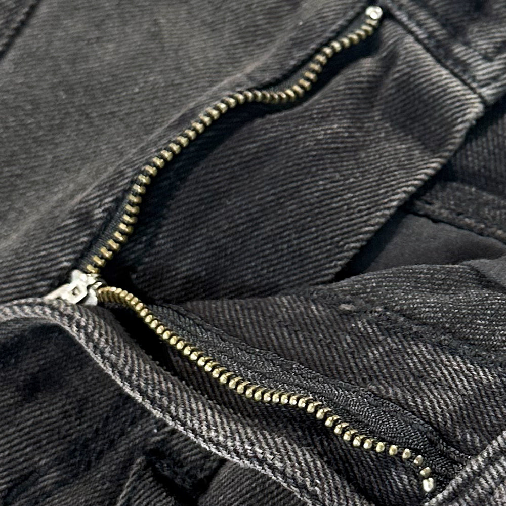 Overdyed Multi Pocket Cargo Denim Pants