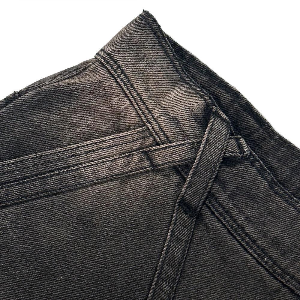 Overdyed Multi Pocket Cargo Denim Pants - BLR BLUER - VENTURER