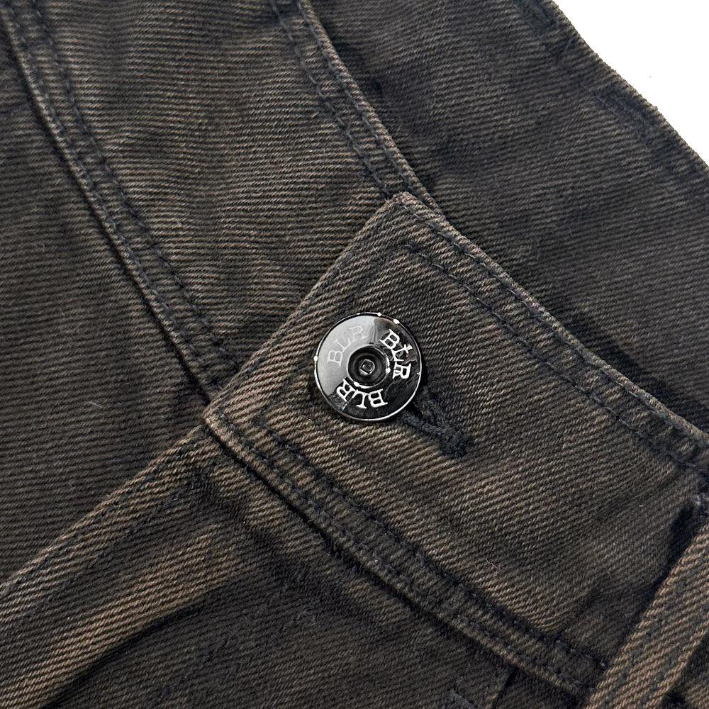 Destroyed Hidden Pocket Carpenter Pants - BLR BLUER - VENTURER