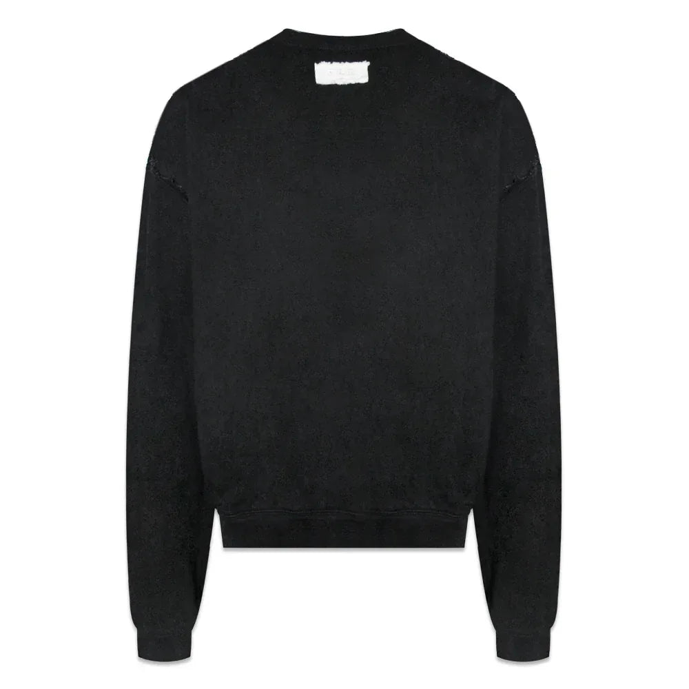 Raw Cut Neck Detailed Sweatshirt - BLR BLUER - VENTURER