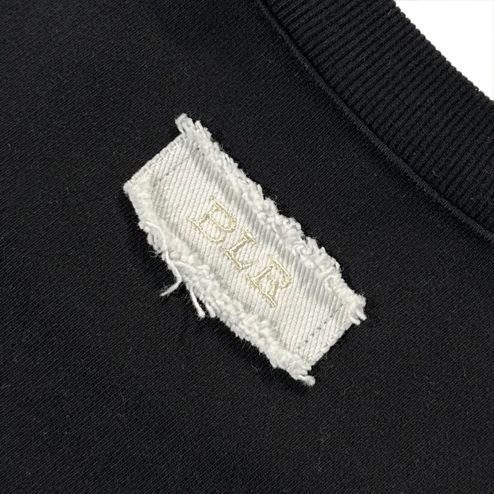 Raw Cut Neck Detailed Sweatshirt