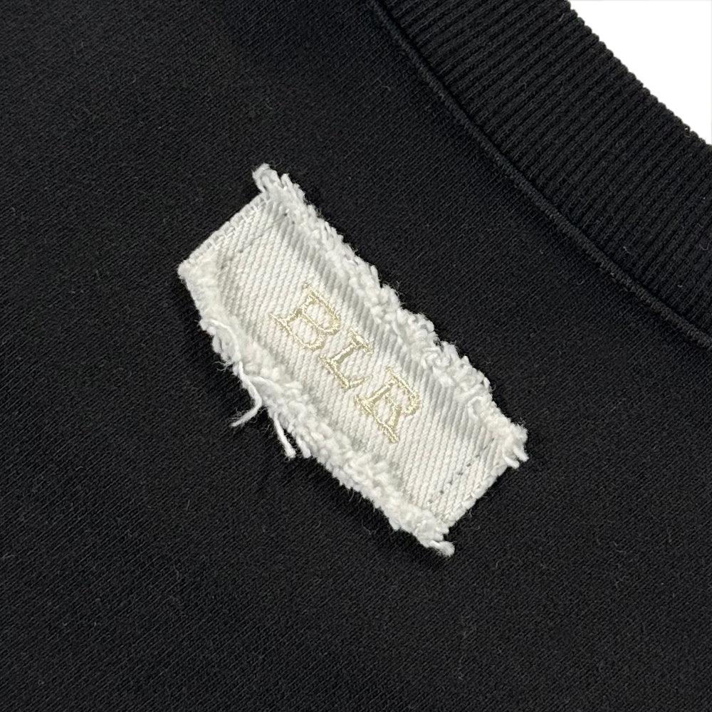 Raw Cut Neck Detailed Sweatshirt - BLR BLUER - VENTURER