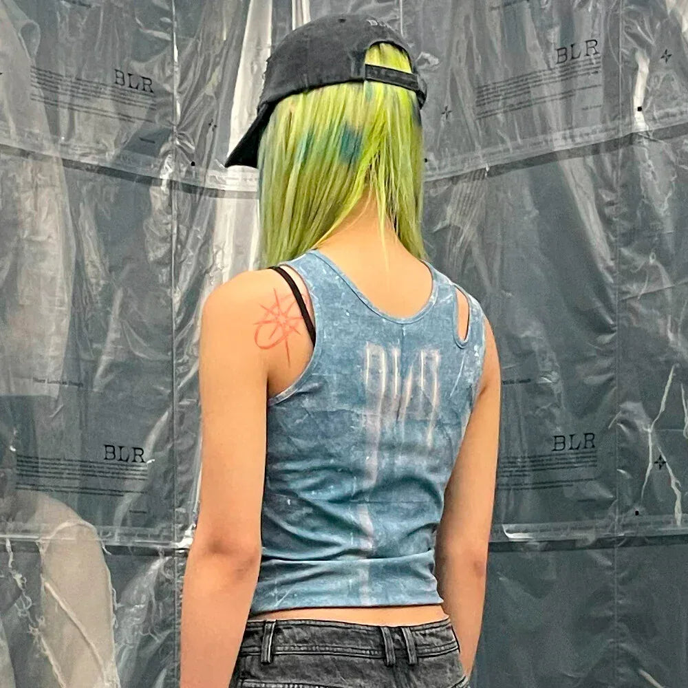 Grunge Denim Cap - BLR BLUER - VENTURER