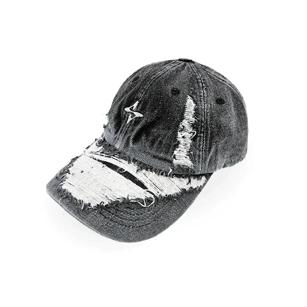 Grunge Denim Cap - BLR BLUER - VENTURER