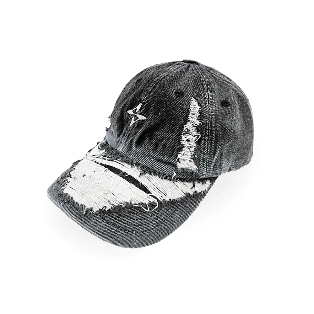 Grunge Denim Cap - BLR BLUER - VENTURER