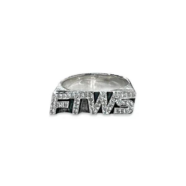 Speed Ring with CZ stones - FOR THOSE WHO SIN - VENTURER