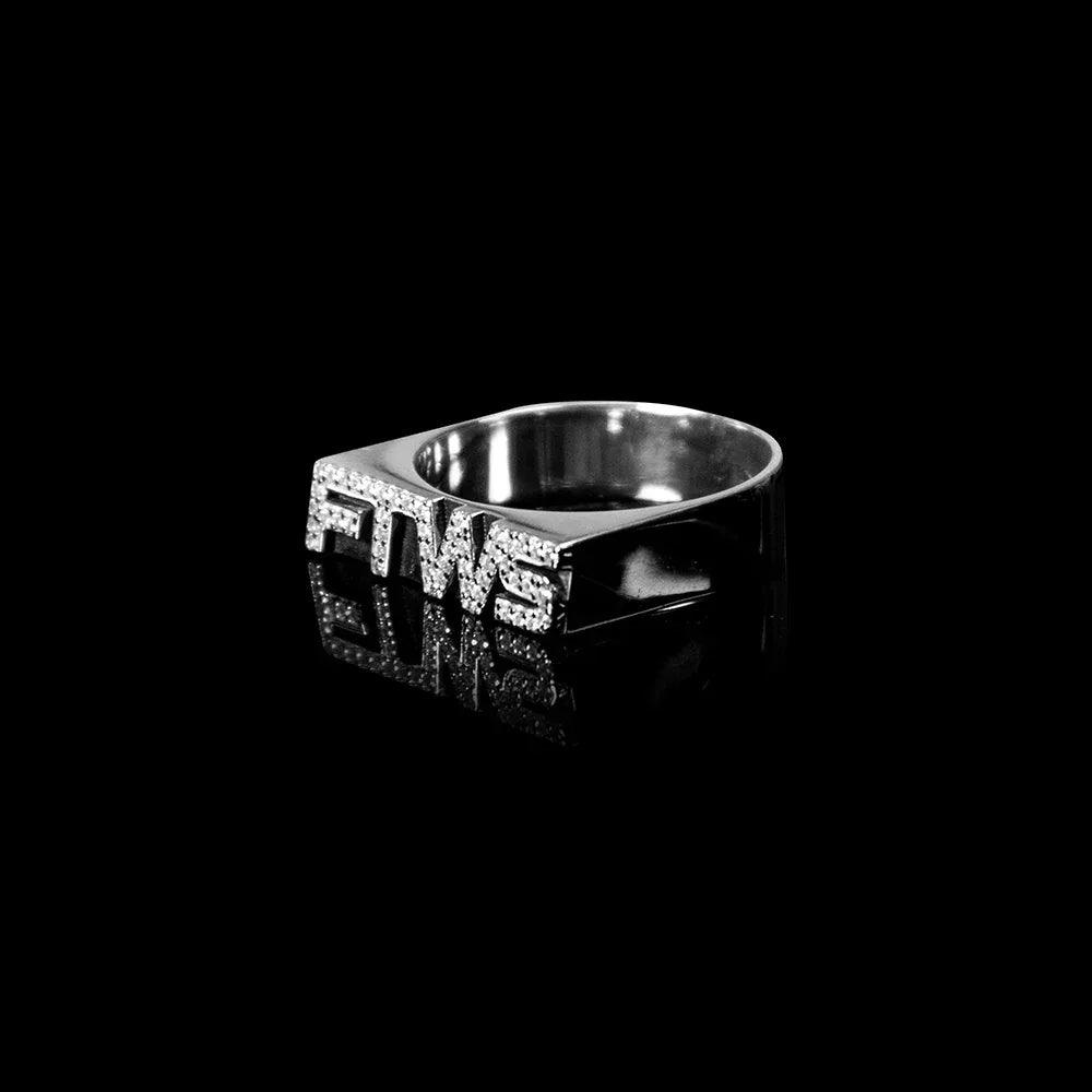 Speed Ring with CZ stones - FOR THOSE WHO SIN - VENTURER