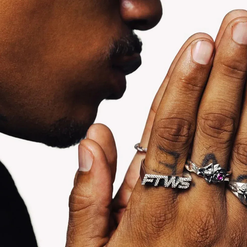 Speed Ring with CZ stones - FOR THOSE WHO SIN - VENTURER