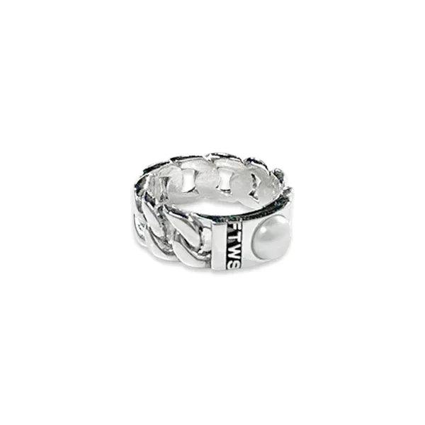 Cuban Shell Ring - FOR THOSE WHO SIN - VENTURER