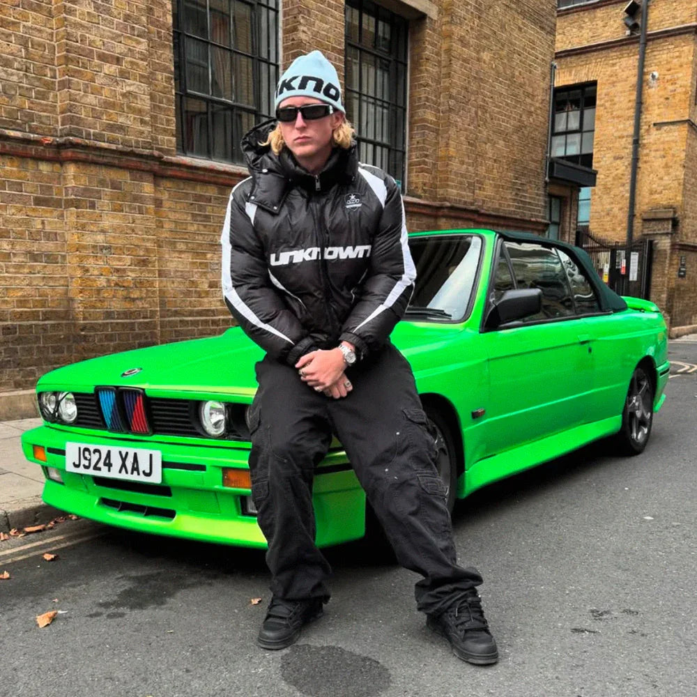 Logo Knit Beanie - UNKNOWN LONDON - VENTURER