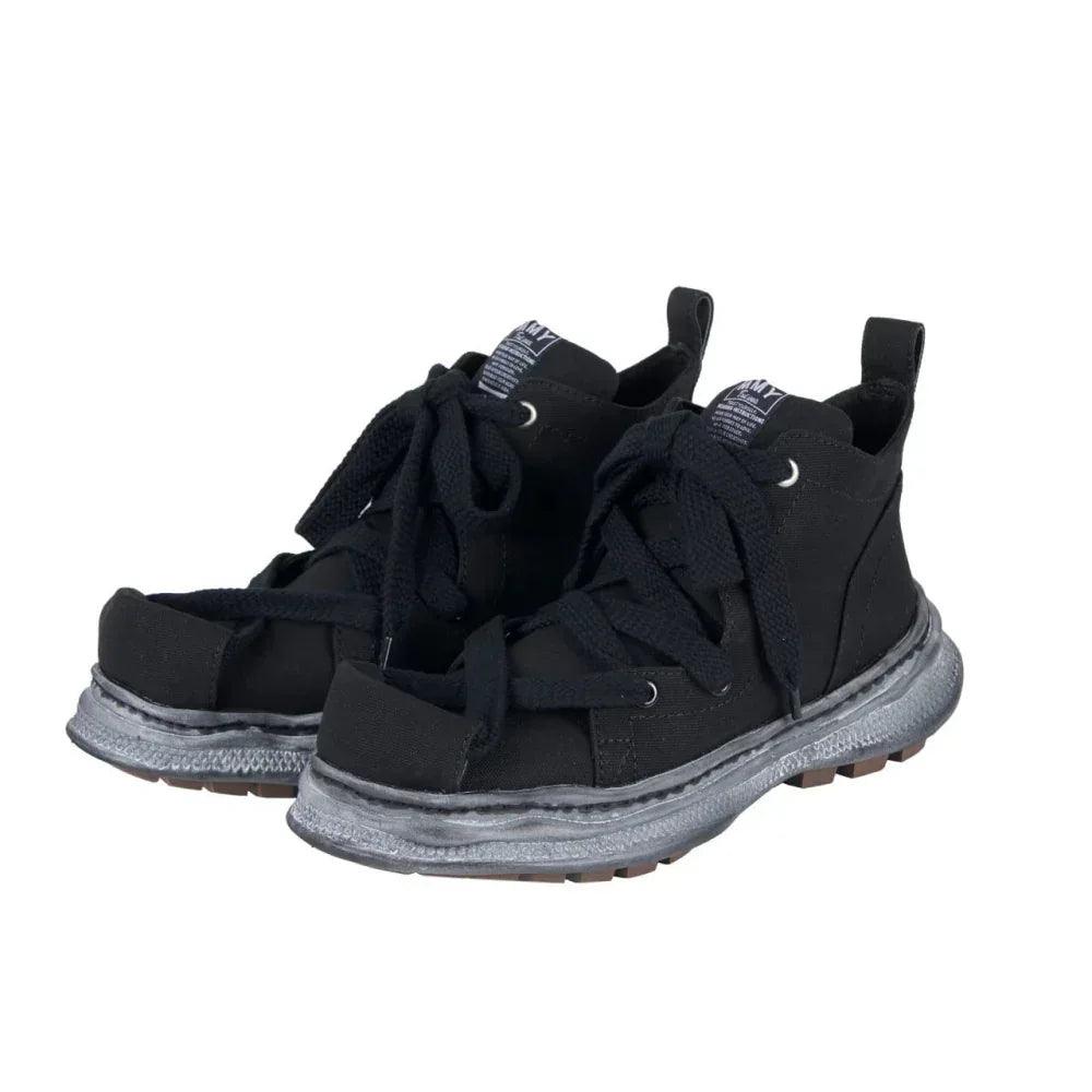 Maison Mihara Yasuhiro Roll Toe Staning Shoes - BEAUTY BEAST - VENTURER